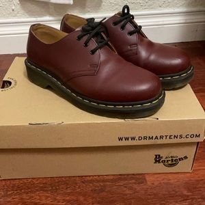 Dr. Martens Cherry red Oxford shoes